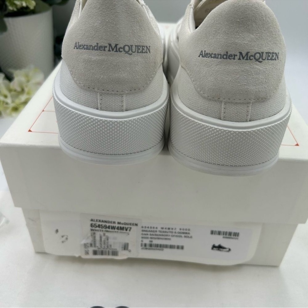 Women’s Alexander McQueen sneakers size 39.5 maiden Italy - Picture 8 of 11